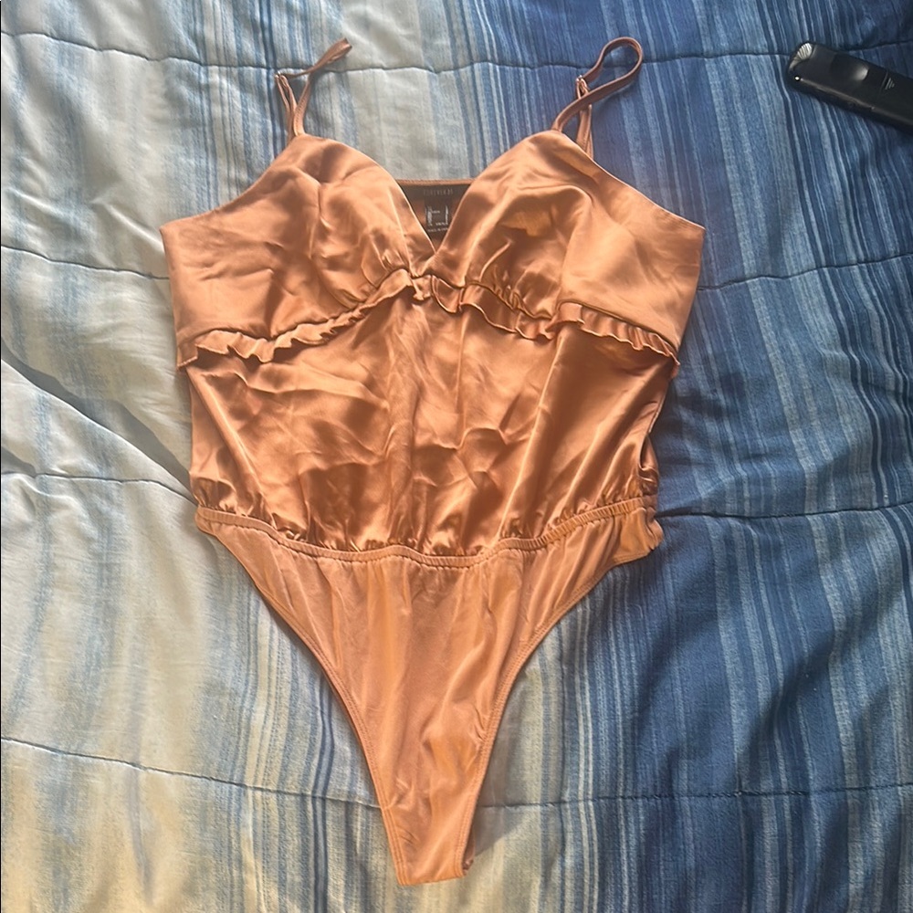 Forever 21 Peach Bodysuit